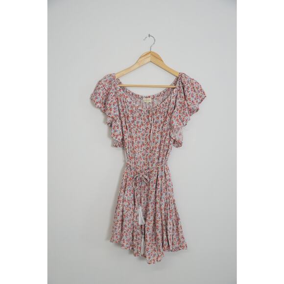 Cynthia Rowley Floral Belted Dress Size Small - Picture 1 of 8